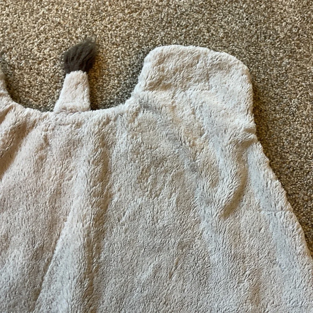 Pottery Barn Kids Gray Elephant Security Blanket‎ Lovey Plush Baby Playmat